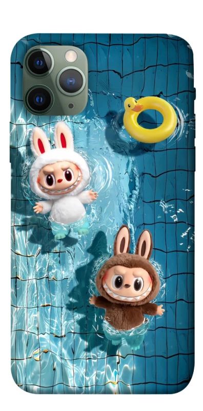 Чохол на Apple iPhone 11 Pro (5.8") Labubu in the pool фото 1 з 1