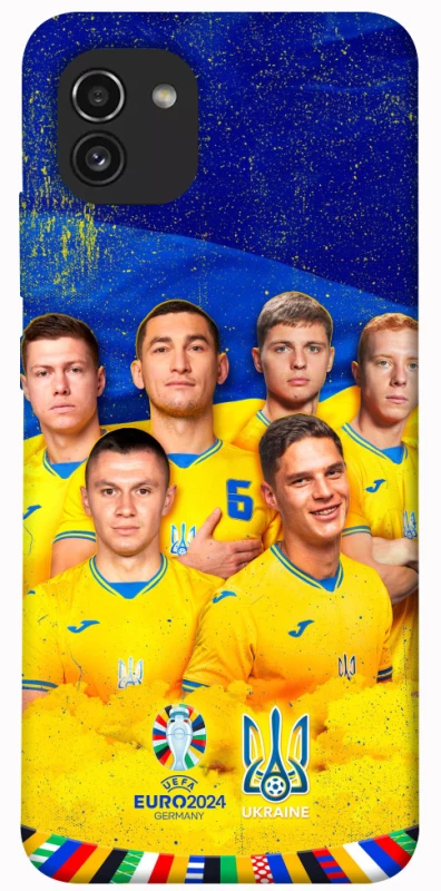 Чехол на Samsung Galaxy A03 Сбоная Украины v2 фото 1 из 1