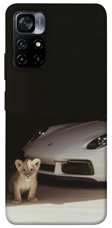 Чехол на Xiaomi Poco M4 Pro 5G Porsche white фото 1 из 1