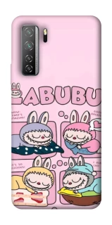 Чохол на Huawei Nova 7 SE Labubu Dreams Collage фото 1 з 1