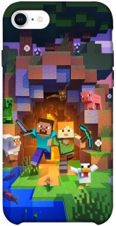 Чохол на Apple iPhone SE (2020) Minecraft game фото 1 з 1