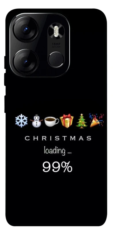 Чехол на Tecno Spark Go 2023 Christmas Loading фото 1 из 1