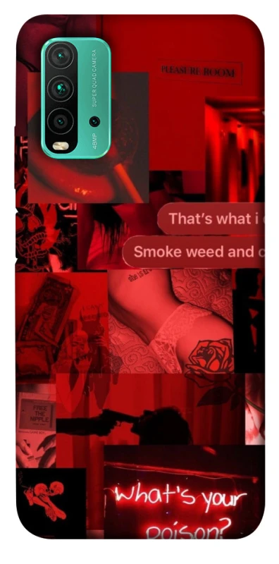 Чохол на Xiaomi Redmi Note 9 4G / Redmi 9 Power Love collage ver.1 фото 1 з 1