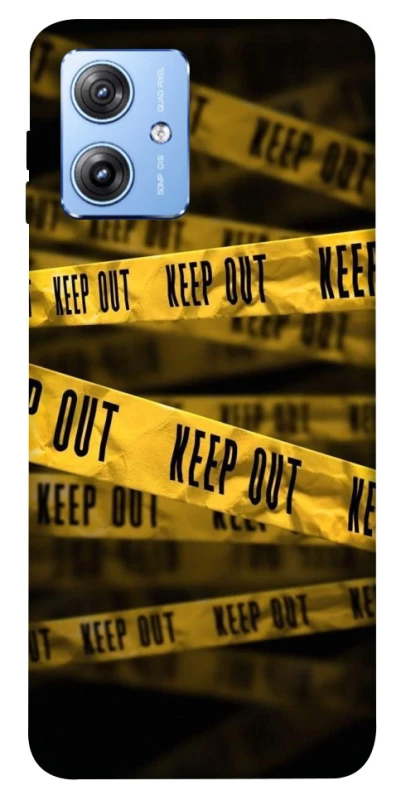 Чохол на Motorola Moto G84 keep out фото 1 з 1