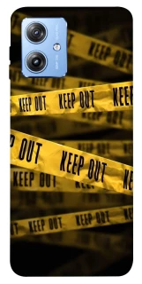 Чехол на Motorola Moto G84 keep out фото 1 из 1
