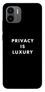 Чехол на Xiaomi Redmi A1+ / Poco C50 / A2+ Privacy is luxury фото 1 из 1