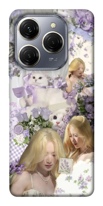 Чехол на TECNO Spark 20 Pro Shuhua v2 - (G)I-DLE фото 1 из 1