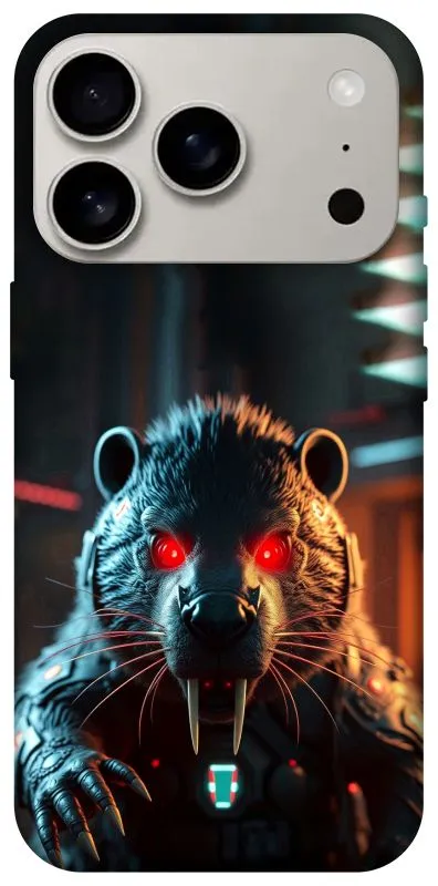Чехол на Apple iPhone 18 Pro Cyber ​​beaver фото 1 из 2