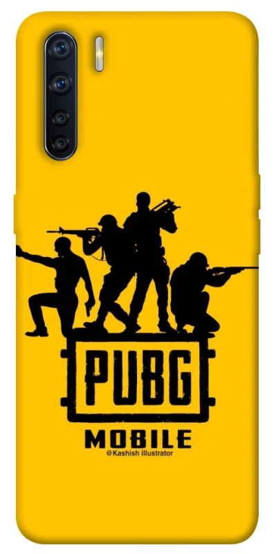 Чехол на Oppo A91 Pubg logo ver.2 фото 1 из 1