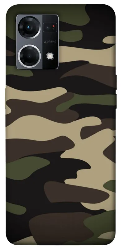 Чохол на Oppo Reno 7 4G Camouflage v6 фото 1 з 1