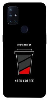 Чехол на OnePlus Nord N10 5G Low battery фото 1 из 1