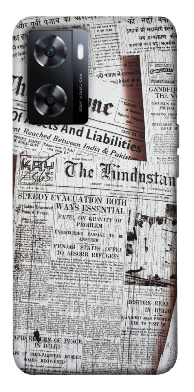 Чехол на OnePlus Nord N20 SE Газеты фото 1 из 1