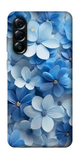 Чехол на Samsung Galaxy A57 5G Синие цветы фото 1 из 1