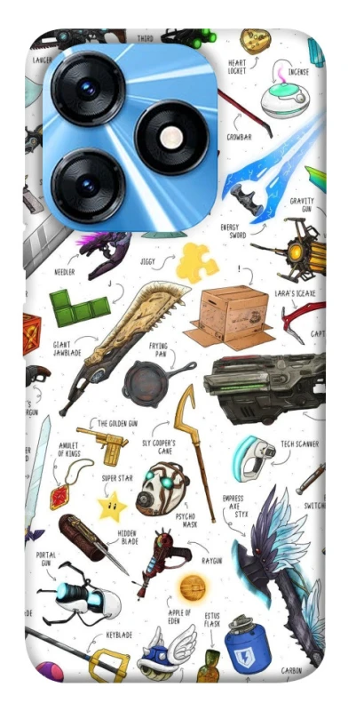 Чехол на TECNO Spark 10 Equipment ver.2 фото 1 из 1