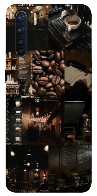 Чохол на Oppo A91 Coffee collage ver.1 фото 1 з 1