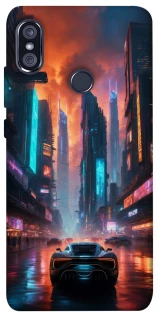 Чехол на Xiaomi Redmi Note 5 Pro / Note 5 (AI Dual Camera) Cyber city фото 1 из 1