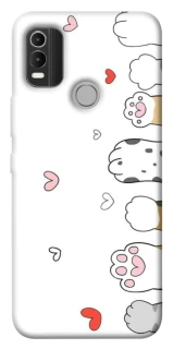 Чехол на Nokia C21 Plus Paws фото 1 из 1