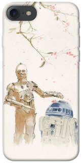 Чохол на Apple iPhone 7 / 8 (4.7") Star Wars robots фото 1 з 1