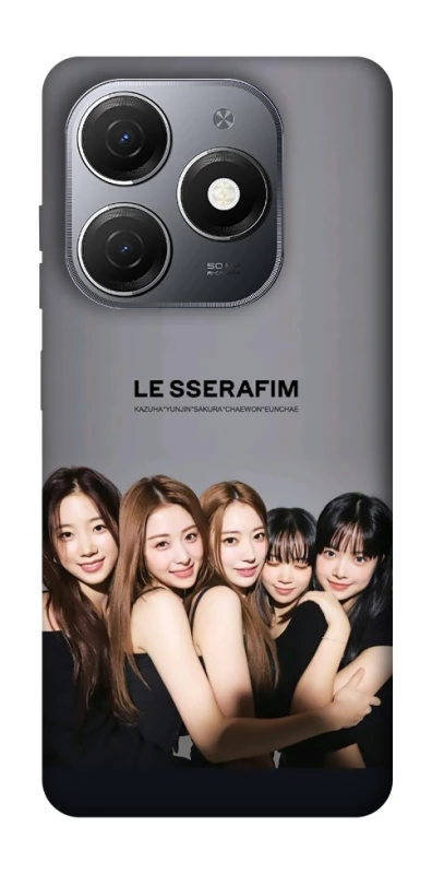 Чохол на TECNO Spark 20 LE SSERAFIM v2 фото 1 з 1