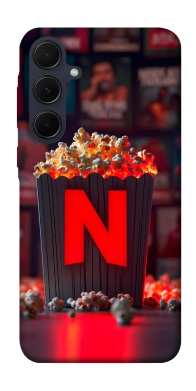 Чохол на Samsung Galaxy A35 Netflix and popcorn фото 1 з 1