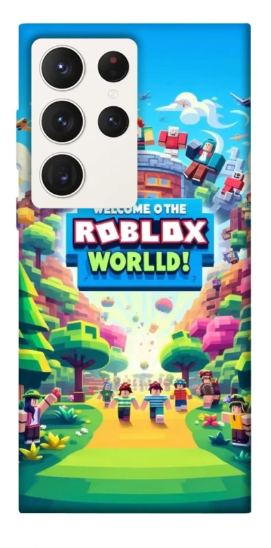 Чохол на Samsung Galaxy S23 Ultra Roblox World фото 1 з 1