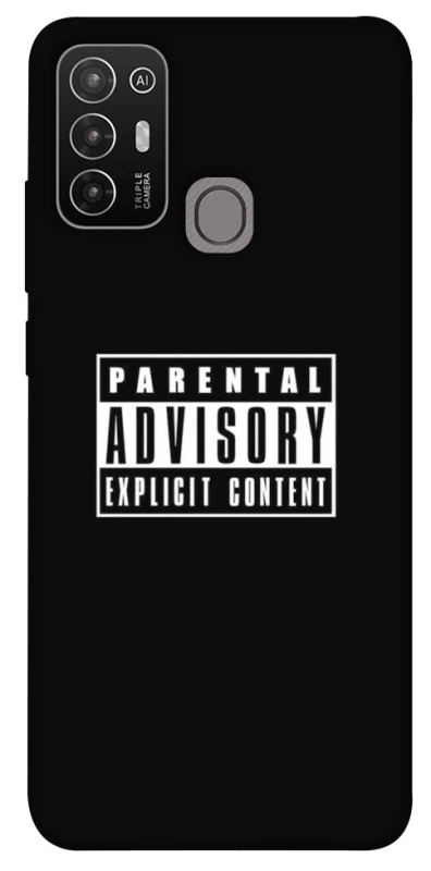 Чохол на ZTE Blade A52 Parental Advisory Label фото 1 з 1