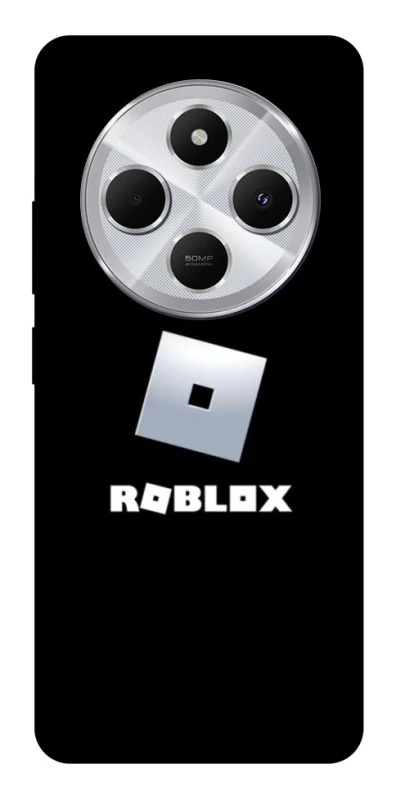 Чохол на Xiaomi Redmi 14C / Poco C75 Roblox logo black фото 1 з 1