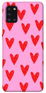 Чехол на Samsung Galaxy A31 Red hearts 2 фото 1 из 1