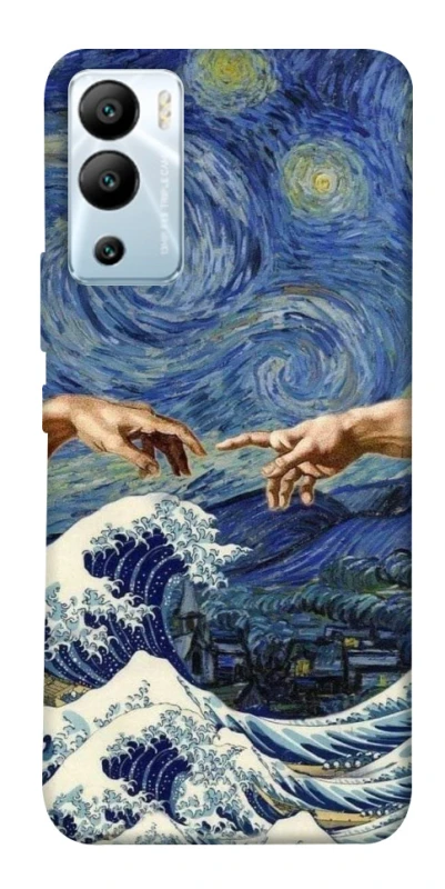 Чохол на Infinix Hot 12i Art collage ver.7 фото 1 з 1