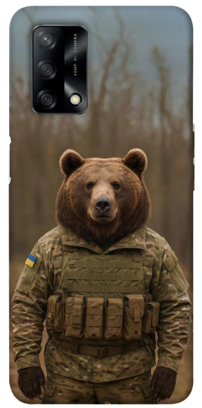 Чохол на Oppo A74 4G Ведмідь захисник фото 1 з 1