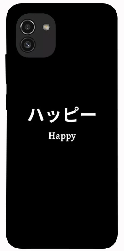 Чохол на Samsung Galaxy A03 Japanese Happy фото 1 з 1