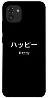 Чохол на Samsung Galaxy A03 Japanese Happy фото 1 з 1