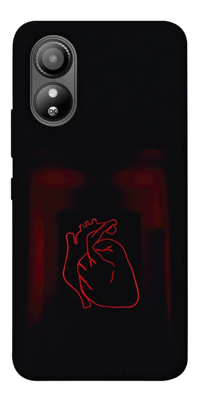 Чехол на ZTE Blade L220 Красное сердце фото 1 из 1