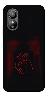 Чохол на ZTE Blade L220 Червоне серце фото 1 з 1