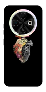Чохол на TECNO Spark 30C Heart with flowers фото 1 з 1