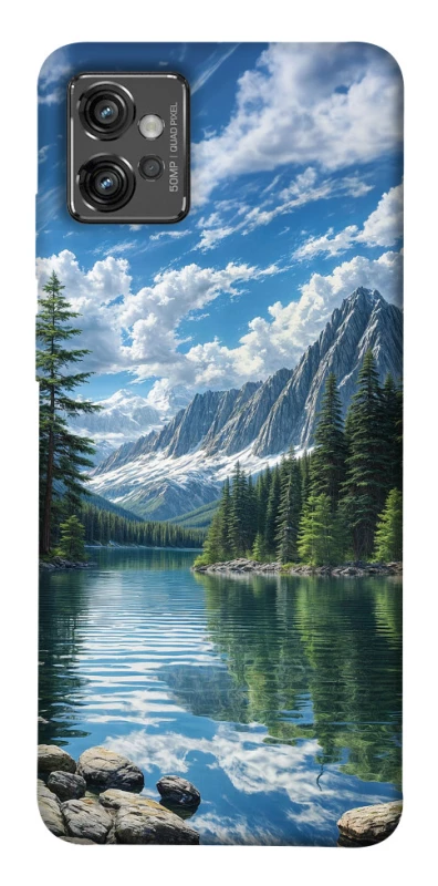 Чохол на Motorola Moto G32 River in the mountains фото 1 з 1