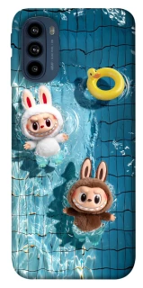 Чохол на Motorola Moto G41 Labubu in the pool фото 1 з 1