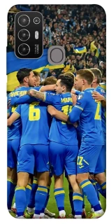 Чехол на ZTE Blade A52 Сборная Украины v3 фото 1 из 1