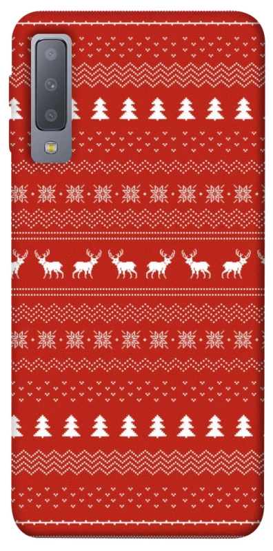 Чехол на Samsung A750 Galaxy A7 (2018) Новогодний v12 фото 1 из 1