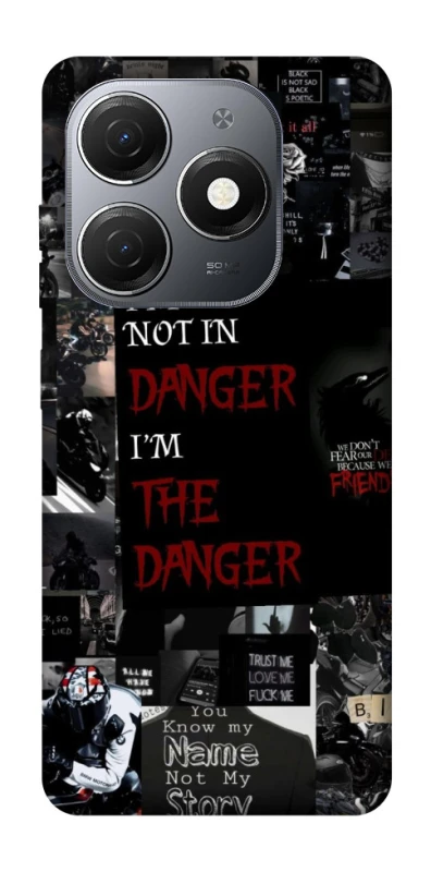 Чохол на TECNO Spark 20 Danger collage фото 1 з 1
