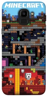 Чохол на Samsung J600F Galaxy J6 (2018) Minecraft фото 1 з 1