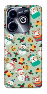 Чехол на Infinix Hot 40i Новогодний v2 фото 1 из 1