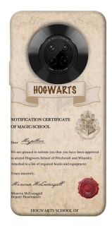Чехол на Huawei Y9a The Hogwarts acceptance letter фото 1 из 1