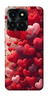 Чохол на Huawei Honor X6a Many hearts фото 1 з 1