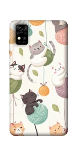 Чохол на ZTE Blade A31 Funny Kittens фото 1 з 1