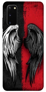 Чехол на Samsung Galaxy S20 Angel and Devil фото 1 из 1