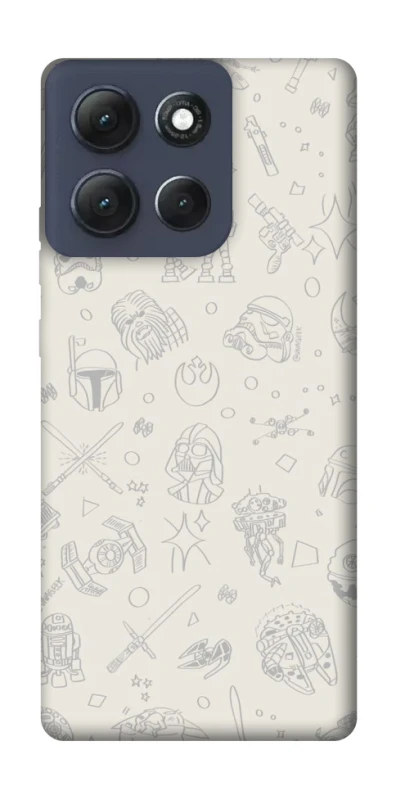 Чохол на Motorola Moto G86 Power Star Wars background ver.1 фото 1 з 1