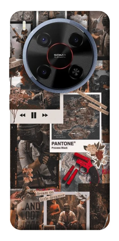 Чохол на ZTE Blade V70 Max PUBG Collage фото 1 з 1