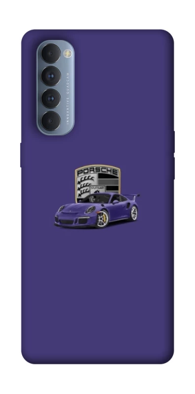 Чохол на Oppo Reno 4 Pro Porsche purple фото 1 з 1