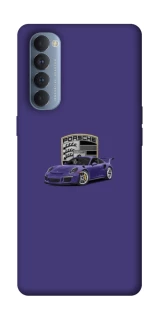 Чохол на Oppo Reno 4 Pro Porsche purple фото 1 з 1
